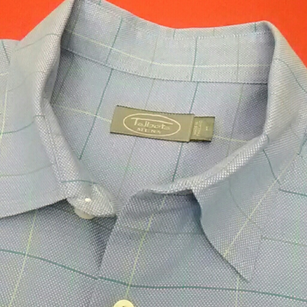 Talbots Mens Shirt Size L EUC